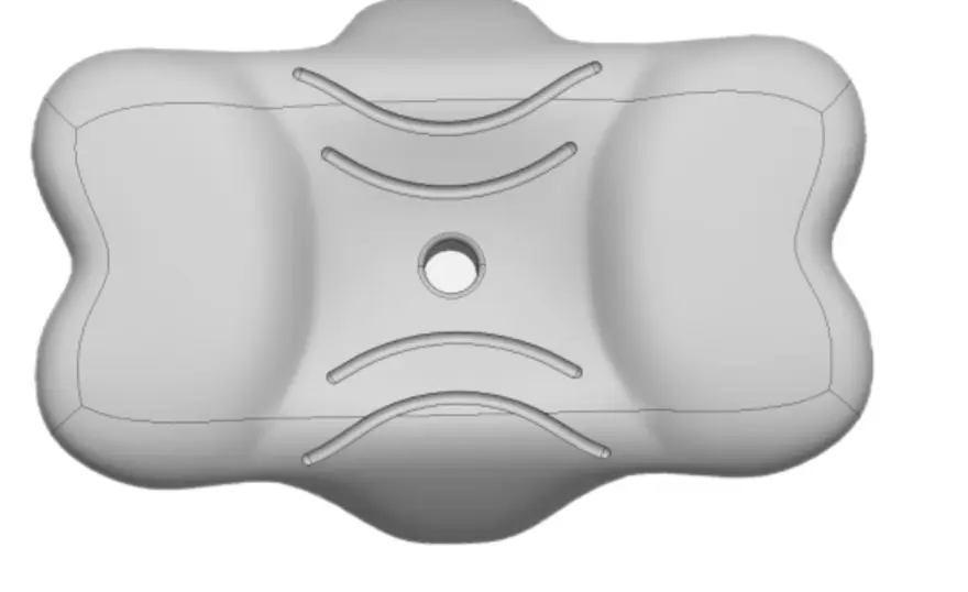 Bionic Butterfly ZT012 — Support groove diagram